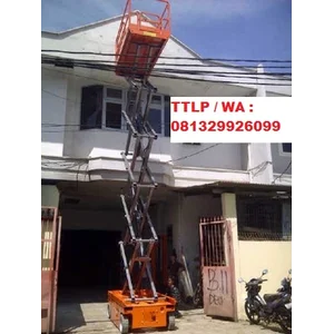 Pusat Penjualan Scissor Lift  Tinggi 12 Meter