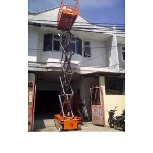Pusat Penjualan Scissor Lift  Tinggi 12 Meter