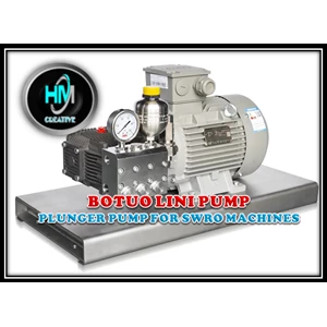 High Pressure Pump For Desalination Sea Water R.O  Integrated With Electric Motor 