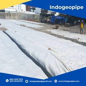 pipa perforated berlubang untuk lapangan sepak bola