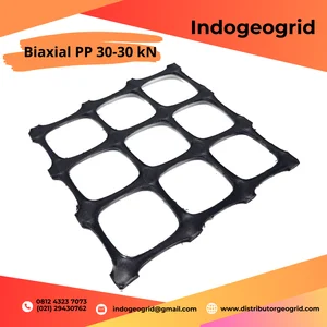 Geogrid Biaxial dan Uniaxial Bahan PP dan PET