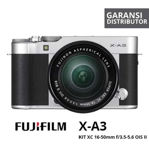 Kamera Digital Mirrorless Fujifilm Xa3 Kit 16-50Mm Silver