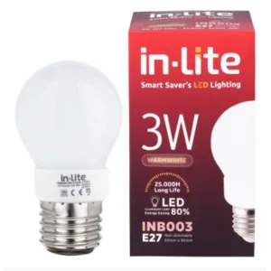 Bohlam Led In-Lite INB003-3CW Kuning