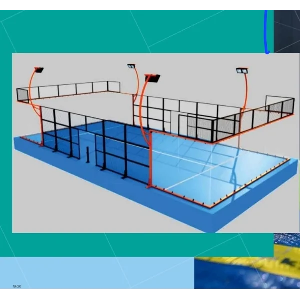 Konstruksi Lapangan Olahraga Padel  Surabaya