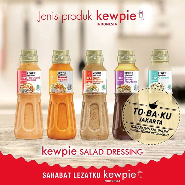 Bumbu Masak Kewpie Salad Dressing Roasted Sesame Wijen Sangrai Kemasan Botol 200ml
