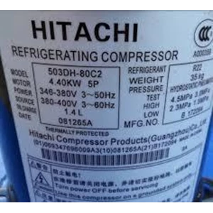 kompressor ac scroll merk hitachi model 503DH-80C2