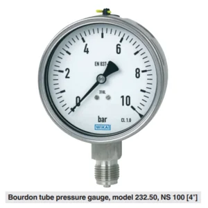 Pressure Gauge WIKA Model 232.50 & 233.50