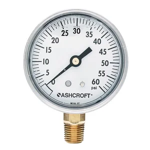 Alat Ukur Tekanan Air Merk Ashcroft 60 Bar
