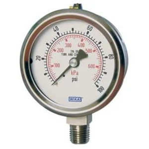 Pressure Gauge WIKA 25 Bar 4 Inch