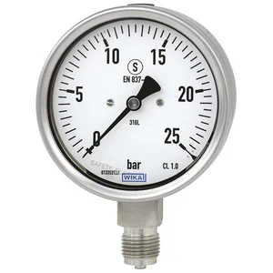 Pressure Gauge WIKA 25 Bar 4 Inch