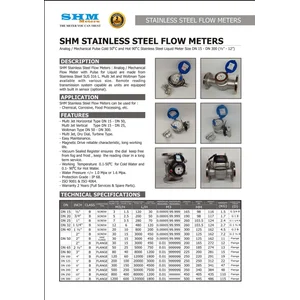 Dealer SHM Stainless Steel Flowmeter -  SHM Stainless Steel Flowmeter 