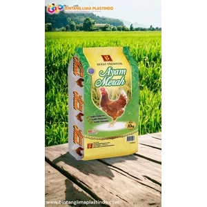TAS BESAR DAN KARUNG  KARUNG LAMINASI OPP FULL COLOR PRINTING UNTUK BERAS 10KG
