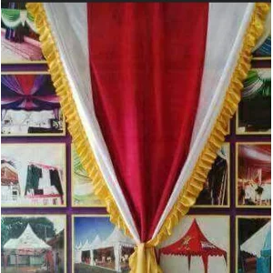 Rumbai Tenda Untuk Tirai Tiang