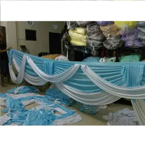 Rumbai Tenda Biru Silver