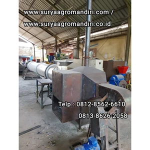 Rotary Seed Dryer Machine Capacity 500 - 700 Kg / Hour