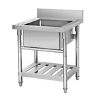 Meja Stainless Sink Table Stainless Steel Sst-1085 1