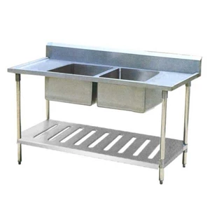 Meja Stainless Sink Table Stainless Steel Sst-1855