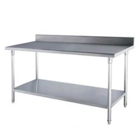 Meja Stainless Working Table Stainless Steel Wk-100Bs