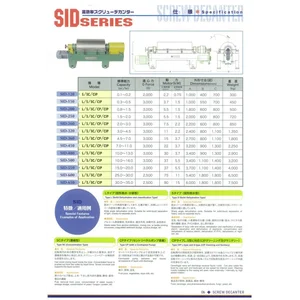 Screw Decanter SAITO SID Series