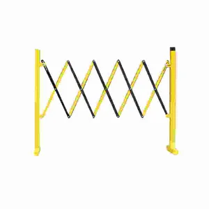 Pagar Pembatas Jalan Lipat Besi / Expandable Barrier Steel