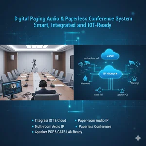 Sound System Digital Paging Audio Sound System & Paperless Conference