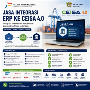 Jasa Integrasi ERP ke CEISA 4.0 Bea Cukai Enterprise Resource Planning Software Akuntansi