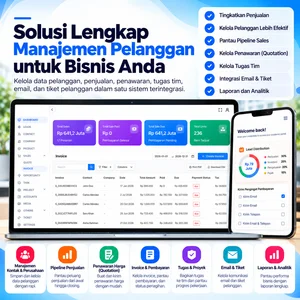APLIKASI CRM UNTUK MANAJEMEN PELANGGAN DAN PENJUALAN BISNIS