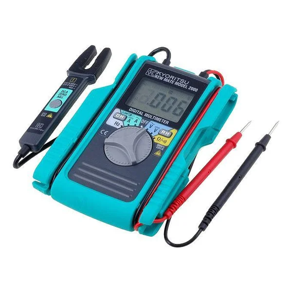 Kyoritsu 2000 Digital Multimeter  with AC-DC Clamp Sensor