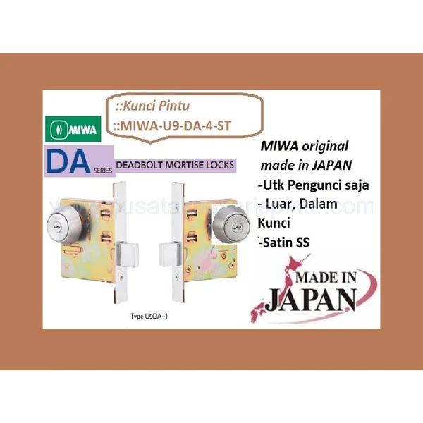 Kunci Miwa U9-DA-4-ST
