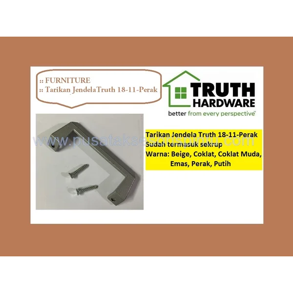 Tarikan Jendela Truth 18-11- Silver