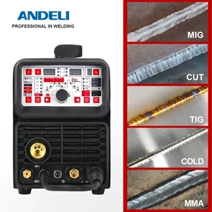 Mesin Las Inverter ANDELI MCT-520DPL MIG TIG CUT COLD & MMA