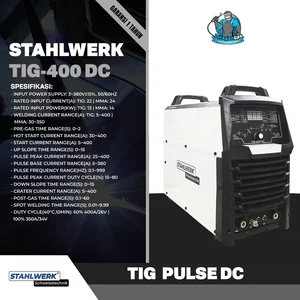 Stahlwerk Tig-400P DC Mesin Las Tig / Argon DC Pulse 400A