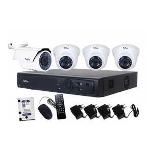 Paket Cctv Telview 1Mp Hd Ir Dome Camera 