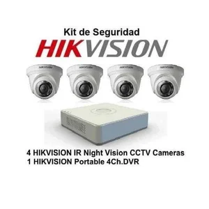 Paket Kamera Cctv Hikvision 4 Channel Hd 2Mp