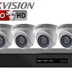 Paket Kamera Cctv Hikvision 4 Channel Hd 2Mp