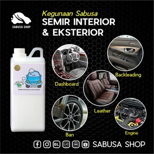 Semir Interior dan Eksterior SABUSA 1Liter