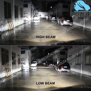 Lampu Utama Led Headlamp Headlight Mobil Motor H4 X3 Philips Lumileds Zes Chip Original Garansi Resmi 2 Tahun