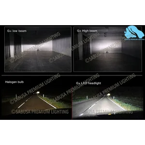 Lampu Utama Led Headlamp Headlight Mobil Motor H4 X3 Philips Lumileds Zes Chip Original Garansi Resmi 2 Tahun