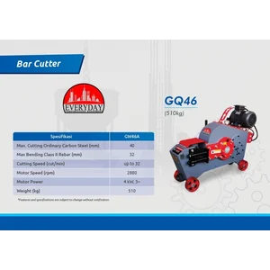 Mesin Bender & Bar Cutter Tipe Gq46