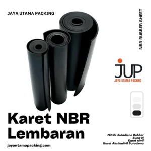 Karet NBR Lembaran (NBR Rubber Sheet) 2mm x 120cm (Per Meter)