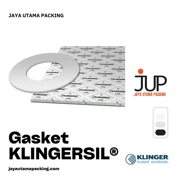 Gasket KLINGERSIL® C-4509 Carbon Fiber + NBR Rubber