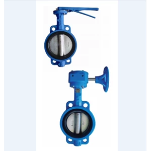 Butterfly Valve Cast Iron Wafer Conn GEAR or LEVER TOZEN
