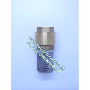 Foot Valve Kuningan PN16 DOUBLE LIN
