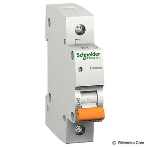 MCB / Miniature Circuit Breaker Acti 9 iK60A 6A 1kutub  A9K14106