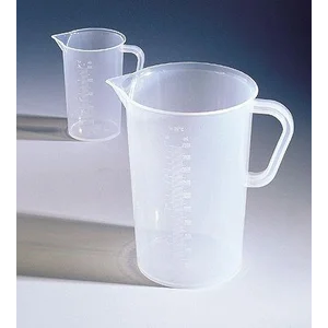 Alat Laboratorium Air Polypropylene Graduated Beaker With Handle 1.Oooml