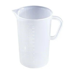 Alat Laboratorium Air Polypropylene Graduated Beaker With Handle 5000 Ml
