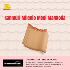 Genteng Keramik Kanmuri Milenio Medi Magnolia
