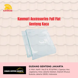 Aksesoris Genteng Kanmuri Full Flat Genteng Kaca
