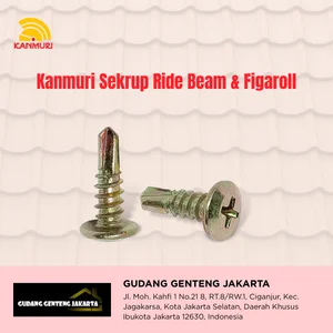 Sekrup Genteng Kanmuri Ride Beam dan Figaroll