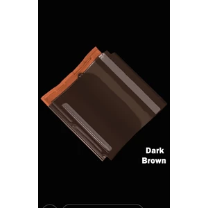 Genteng Keramik Mclass Dark Brown Kw 2